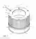 Fig. 02 - INTEGRATED ELECTRICAL COIL AND COIL STACK ASSEMBLY