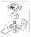 Fig. 01 - Push button having a push rod that pivots toward and away from a moving contact