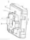 Fig. 02 - Push button having a push rod that pivots toward and away from a moving contact