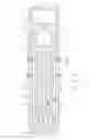 Fig. 09 - Medium voltage breaker conductor with an electrically efficient contour