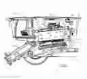 Fig. 07 - Three section threshing concave configuration and adjustment mechanism for an agricultural harvesting combine