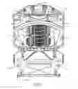 Fig. 09 - Three section threshing concave configuration and adjustment mechanism for an agricultural harvesting combine