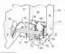 Fig. 01 - Agricultural harvester with paddles rotated about an axis of rotation that is parallel to a longitudinal axis of the harvester