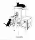 Fig. 04 - Kit for modular housing for cats