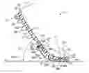 Fig. 01 - Sole structure for article of footwear having a nonlinear bending stiffness