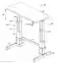 Fig. 01 - Height adjustable desk system and method