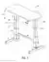 Fig. 02 - Height adjustable desk system and method