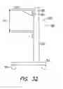 Fig. 33 - Height adjustable desk system and method