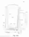 Fig. 43 - Heated or cooled dishware and drinkware