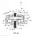 Fig. 22 - Adjustable stroke mechanism for random orbital machine