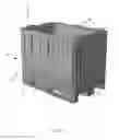 Fig. 03 - Bulk container with interlocking features