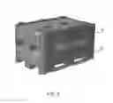 Fig. 07 - Bulk container with interlocking features