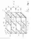 Fig. 02 - System formed by shelving unit and corresponding telescopic load receiving means without width adjustment