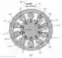 Fig. 01 - Magnetically hinged overrunning clutch