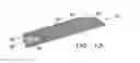Fig. 09 - Optical light pipe with uniform lit intensity
