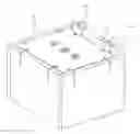 Fig. 01 - System for storage container with removable shield panels