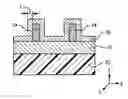 Fig. 01 - Transistor with asymmetric source and drain regions