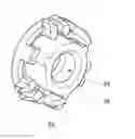 Fig. 01 - Sensor magnet holder, magnet fixing structure, and motor