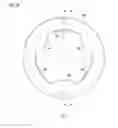 Fig. 09 - Sensor magnet holder, magnet fixing structure, and motor