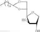 Fig. 44 - Antibacterial composition containing an isomer mixture of monosaccharide alkyl monoacetals or monoethers