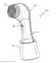 Fig. 01 - Rotating cosmetics brush