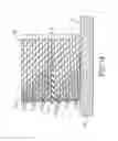 Fig. 15 - Electrostatic 3-D printer using leveling material and mechanical planer