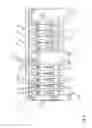 Fig. 06 - Spinning machine with a multiple number of work stations and a suction device