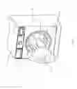 Fig. 02 - Washing/drying machine with a spider-shaped device for cleaning an air filter