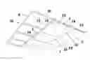 Fig. 01 - Lighting Arrangement for a Suspended Ceiling Grid System Containing Decorative Co-Planar Ceiling Components