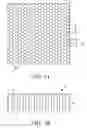 Fig. 02 - RENDER COMPRISING HONEYCOMB AND CEMENTITIOUS OR CLAY OR GEOPOLYMER MATERIAL