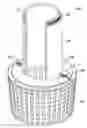 Fig. 01 - Pool skimmer basket system