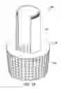 Fig. 30 - Pool skimmer basket system