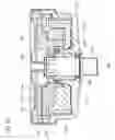 Fig. 45 - Reverse rotation prevention mechanism and motor with reducer