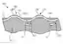 Fig. 01 - Light emitting arrangement for illuminated surfaces