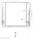 Fig. 41 - Cable management panel with sliding drawer