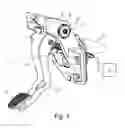Fig. 02 - CLUTCH PEDAL WITH FORCE SIMULATION