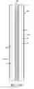 Fig. 12 - Baffle for line array loudspeaker