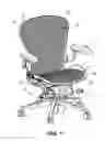 Fig. 02 - Adjustable back support for a seating surface