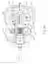 Fig. 28 - Electrosurgical device with disposable shaft having modular subassembly
