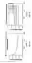 Fig. 11 - Load sustaining bone scaffolds for spinal fusion utilizing hyperbolic struts and translational strength gradients