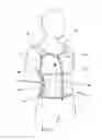 Fig. 03 - Multifunctional vest for posture correcting, pain relieving and workout boosting