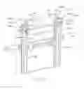 Fig. 18 - Pinless loading for spine table