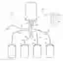 Fig. 01 - Multi-unit blood processor with temperature sensing