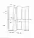 Fig. 06 - Adjustable locator retaining wall block and mold apparatus