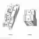 Fig. 07 - Adjustable locator retaining wall block and mold apparatus