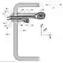 Fig. 01 - Fastening device for securing elongated vehicle components