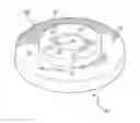 Fig. 01 - Brake rotor having visual wear control indicators