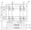 Fig. 01 - Electrode sheet and touch input device