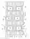 Fig. 06 - Leadframe strip with vertically offset die attach pads between adjacent vertical leadframe columns