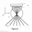 Fig. 03 - Staggered array of individually addressable light-emitting elements for sweeping out an angular range